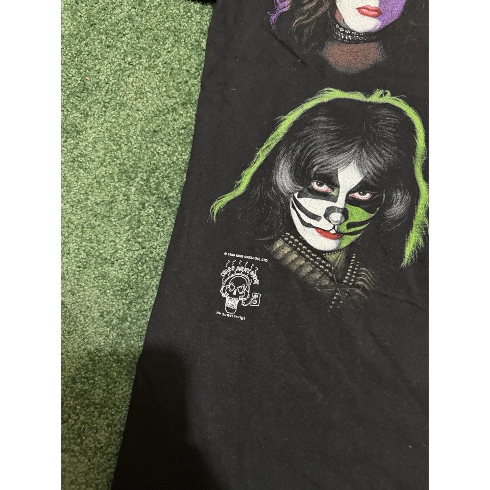 Vintage KISS Catalog 1996 Shirt Kiss Army Depot Single Stitch USA Anvil Tag RARE - Picture 2 of 6